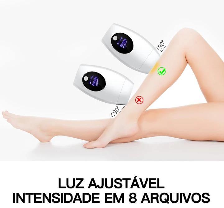 Depilador a Laser Luz Pulsada IPL Original Removedor Pelos Definitivo