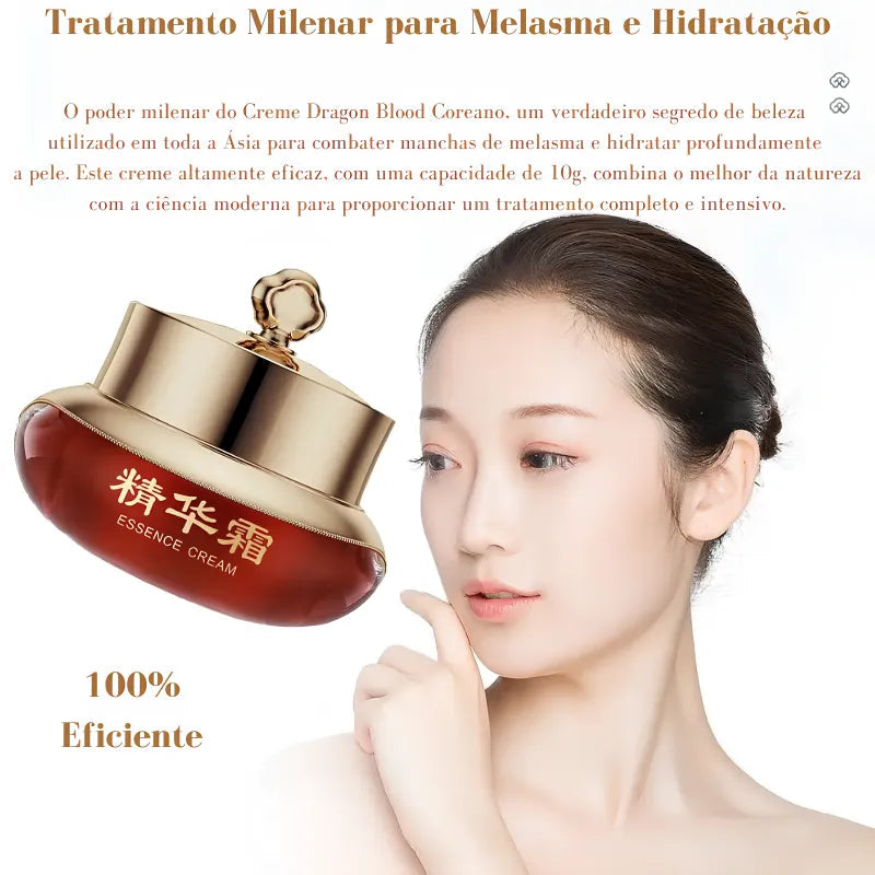 Creme Coreano - Tratamento Milenar para Melasma e Hidratação